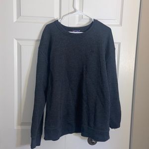 Men’s Champion Dark Grey Crew Neck Sweater Size XL